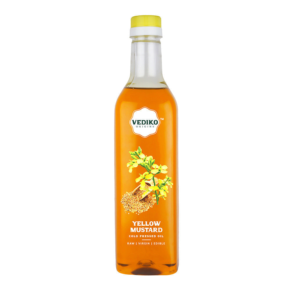 Vediko Origins Yellow Mustard Oil | Grocsy