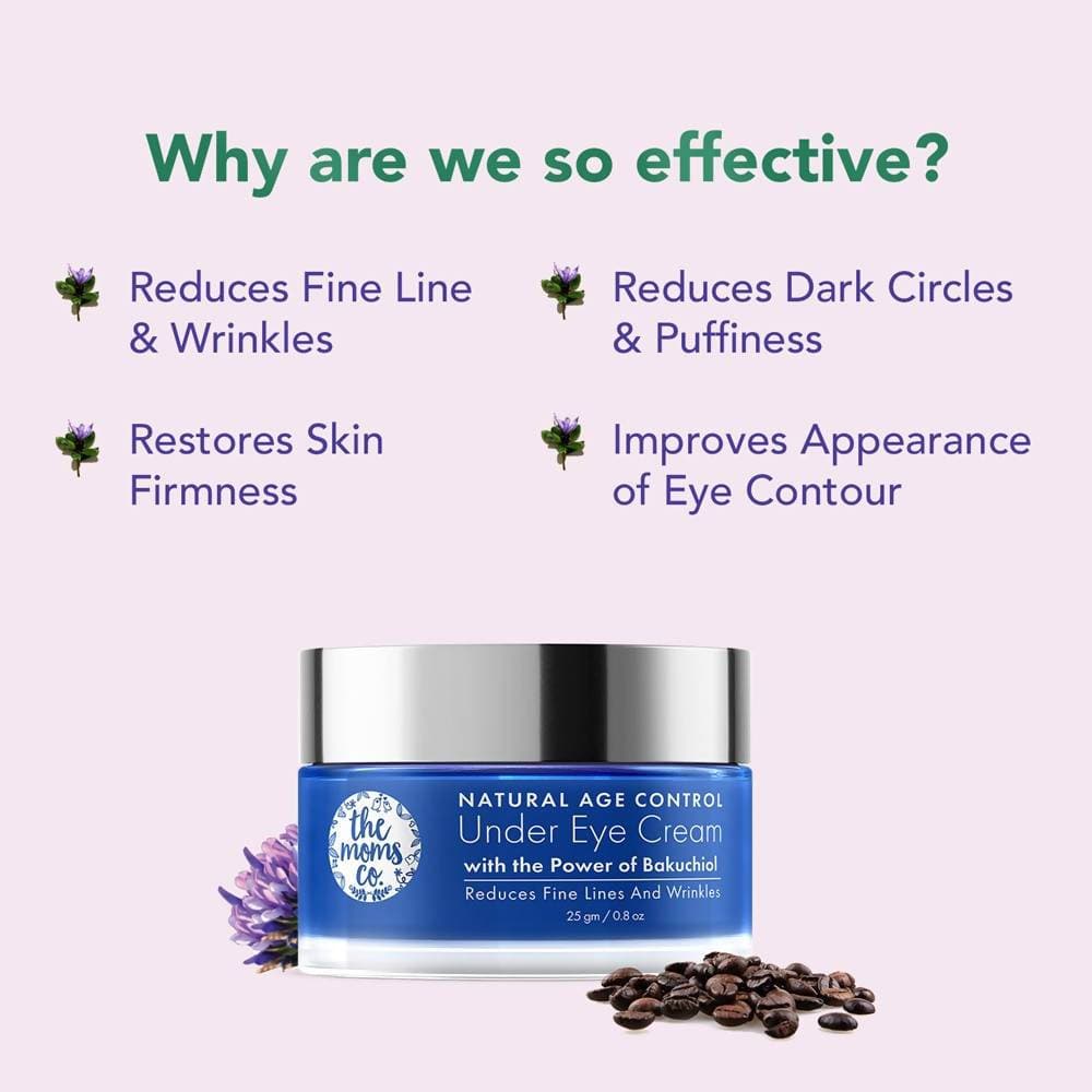 The Moms Co Natural Age Control Under Eye Cream | Grocsy