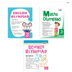 Scholars Insights Olympiad English, Maths and Science Workbooks Set Grade 3| Set of 3| Ages 8 - 10 Years | Grocsy