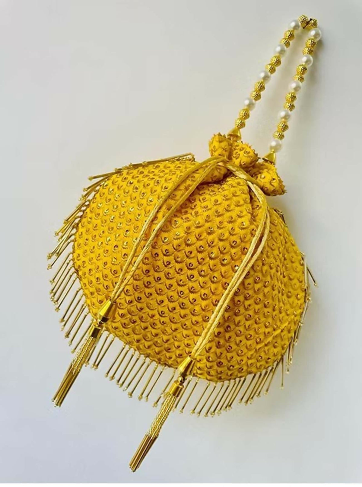 Joban Fashion Potli Bags - Golden | Grocsy