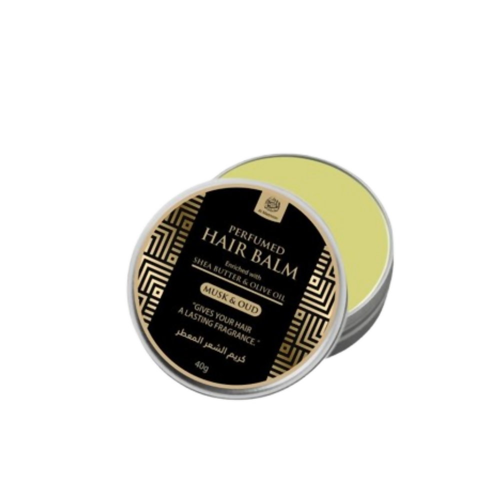 Al Masnoon Perfumed Hair Balm with Shea Butter & Olive Oil | Grocsy