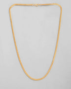 VOJ Men's Gold-Polished Self Designed Snake Chain | Grocsy