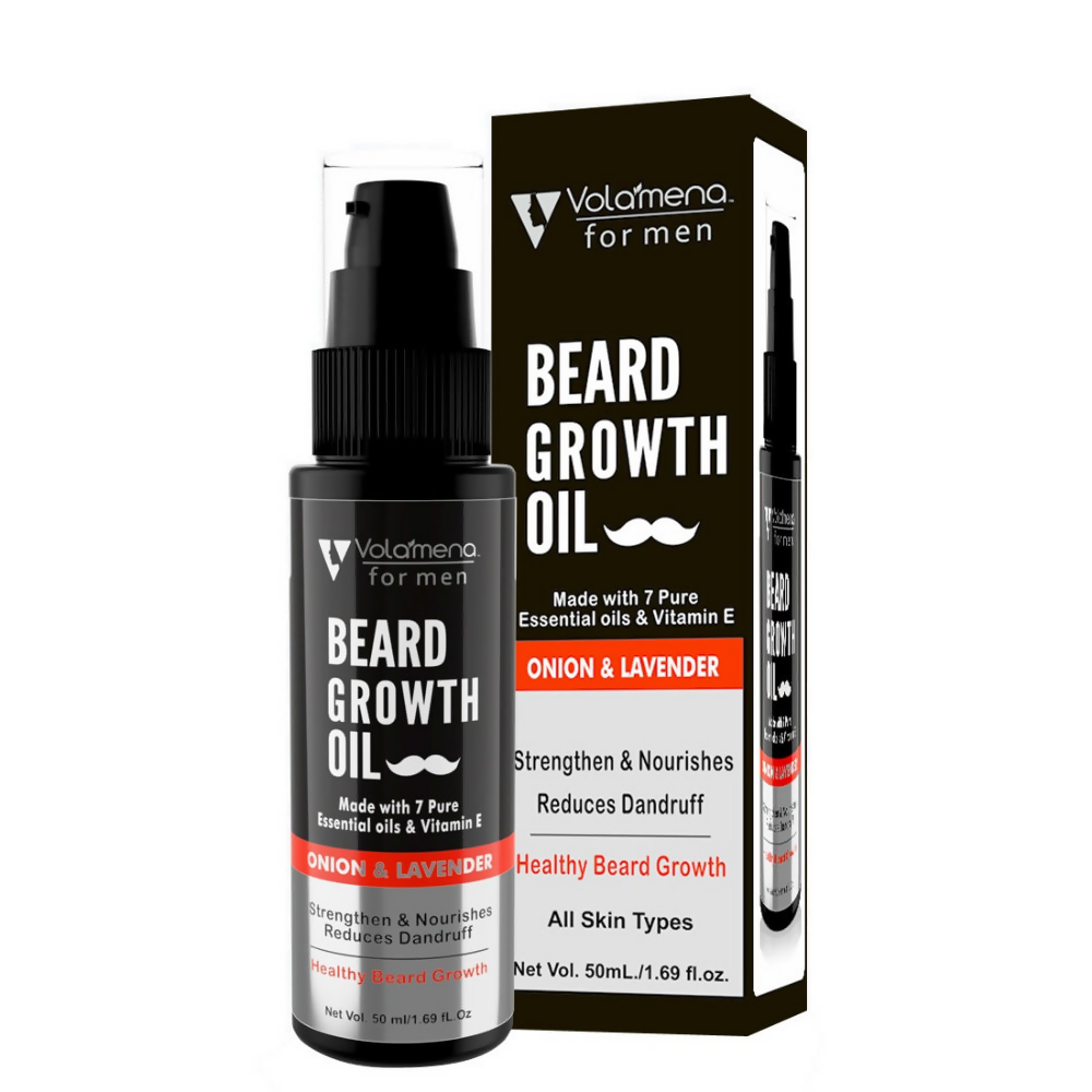 Volamena Onion & Lavender Beard Growth Oil | Grocsy