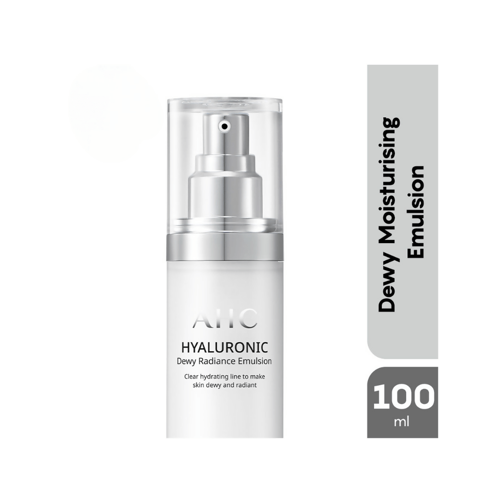 AHC Hyaluronic Dewy Radiance Emulsion Lightweight Moisturizer - Korean skincare | Grocsy