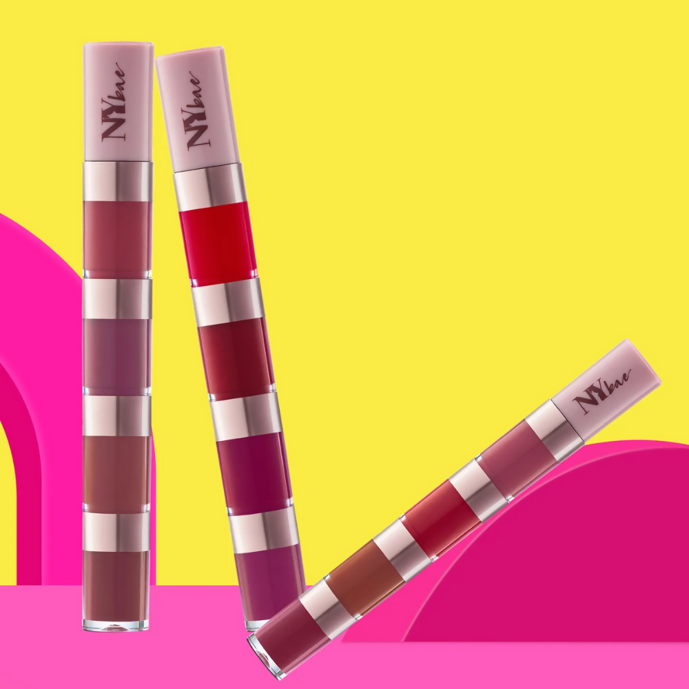 NY Bae 4 IN 1 Lip Play Liquid Lipstick - Pretty Pleasure | Grocsy