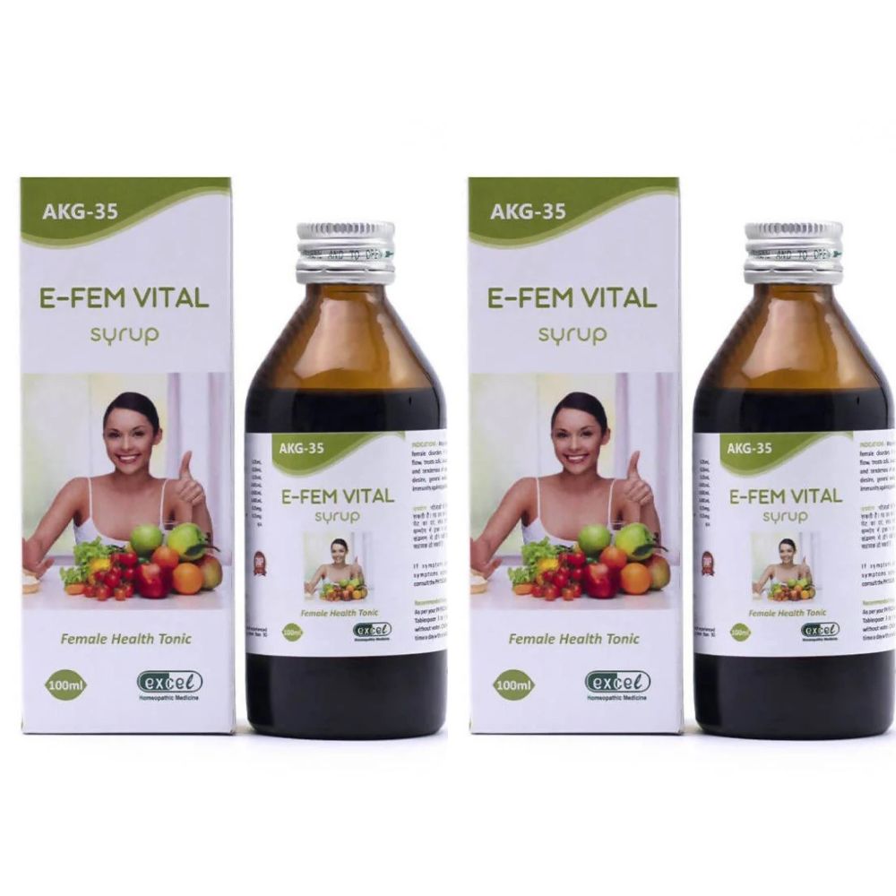 Excel Pharma E-Fem Vital Syrup | Grocsy