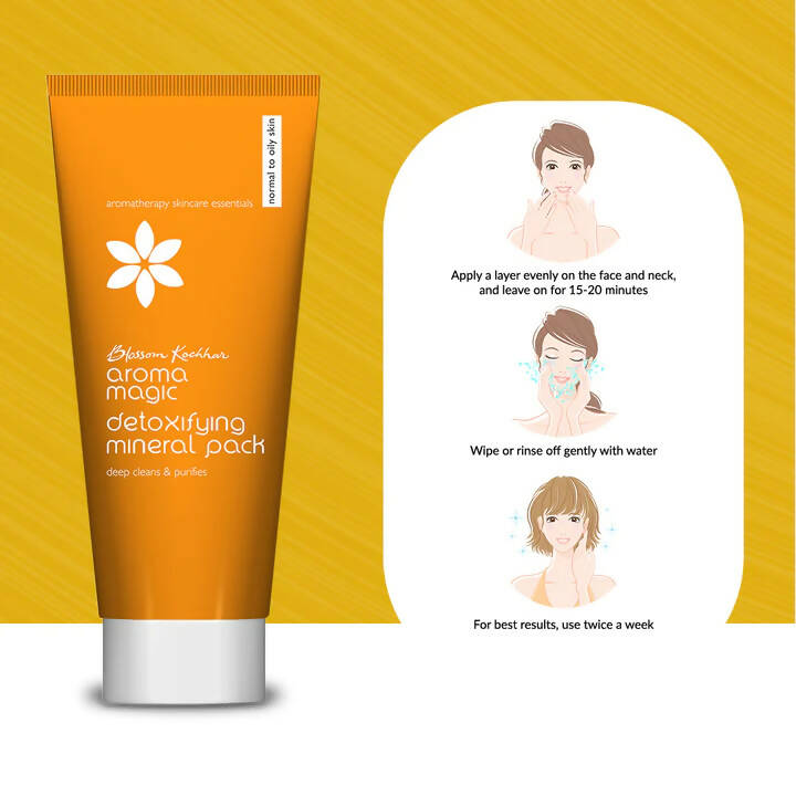Blossom Kochhar Aroma Magic Detoxifying Mineral Pack | Grocsy
