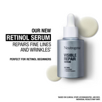 Neutrogena Visible Repair Face Serum with Retinol + Peptide For Wrinkles & Fine Lines | Grocsy