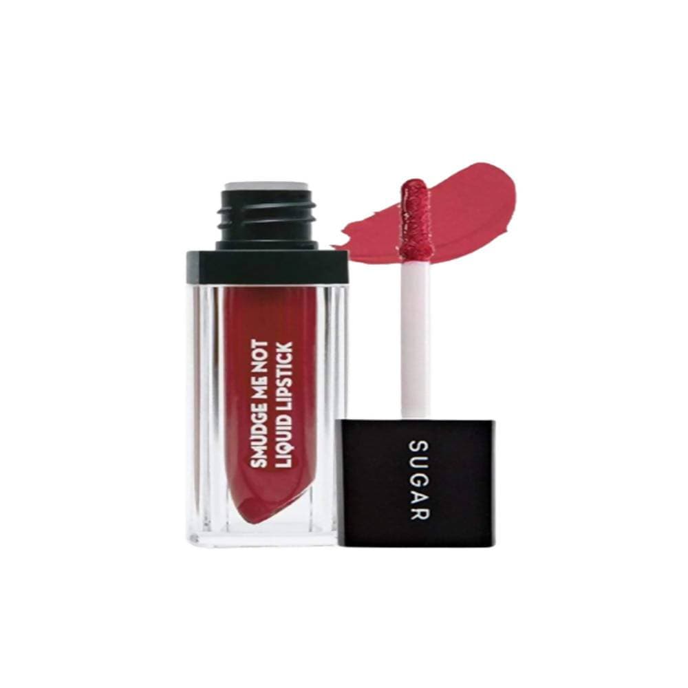 Sugar Smudge Me Not Liquid Lipstick - Rust Lust (Red Terracotta) | Grocsy