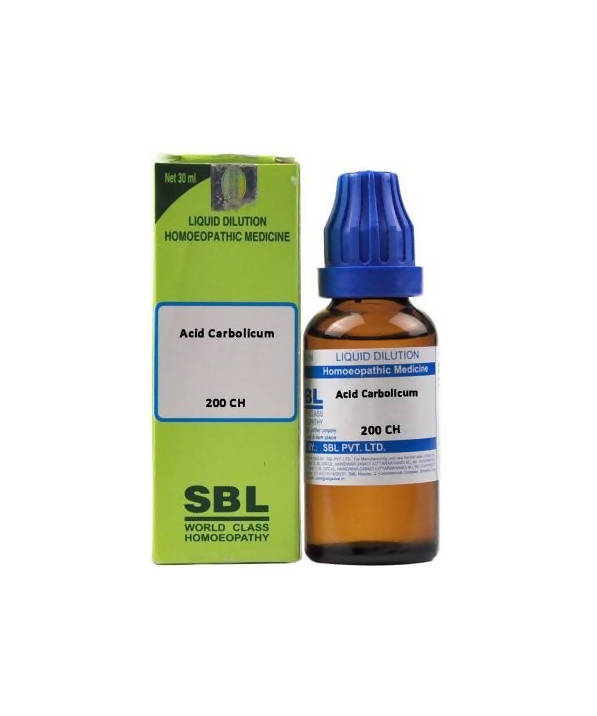 SBL Homeopathy Acid Carbolicum Dilution | Grocsy