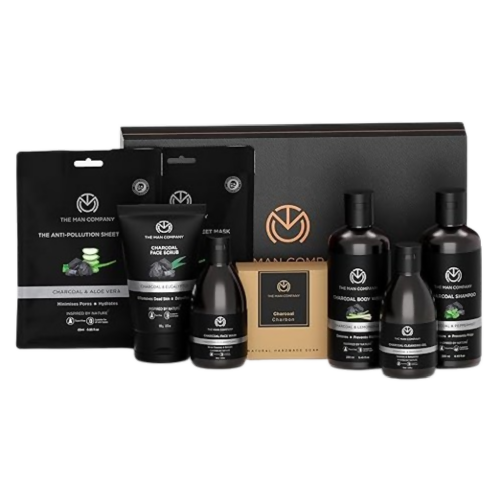 The Man Company Ultimate Charcoal Detan Kit | Grocsy
