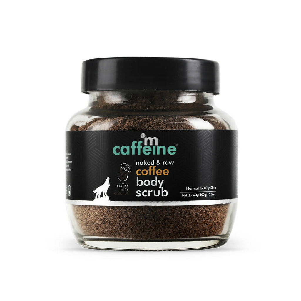 mCaffeine Raw Coffee Body Scrub | Grocsy