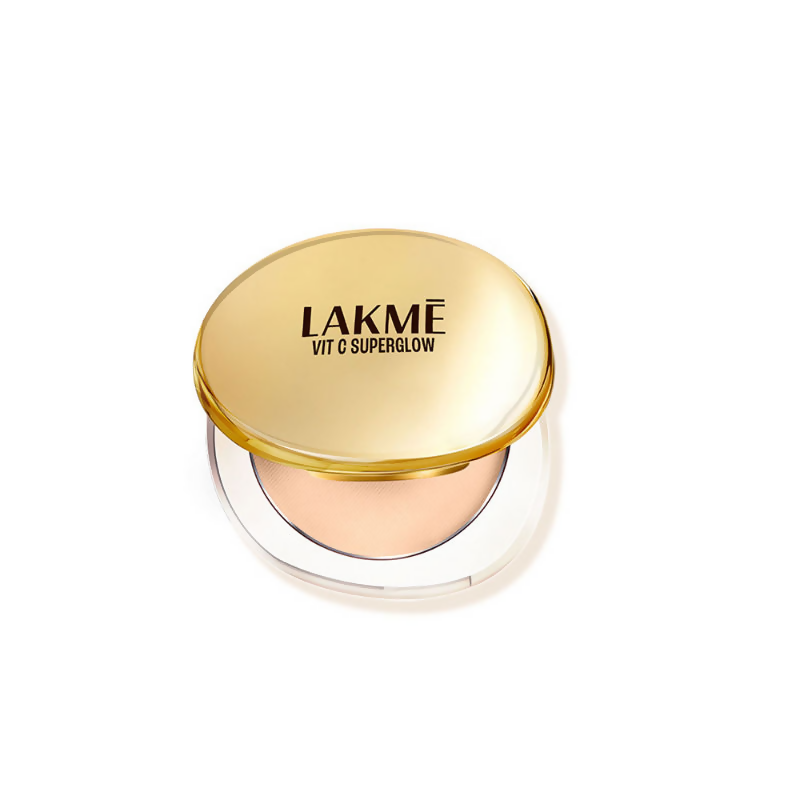 Lakme Vitamin C Superglow Skin Perfecting Compact with 1 % Vit C - Ivory | Grocsy