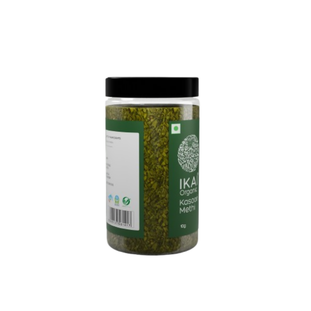 IKAI Organic Kasuri Methi (Sundried Organic Fenugreek Leaves) | Grocsy