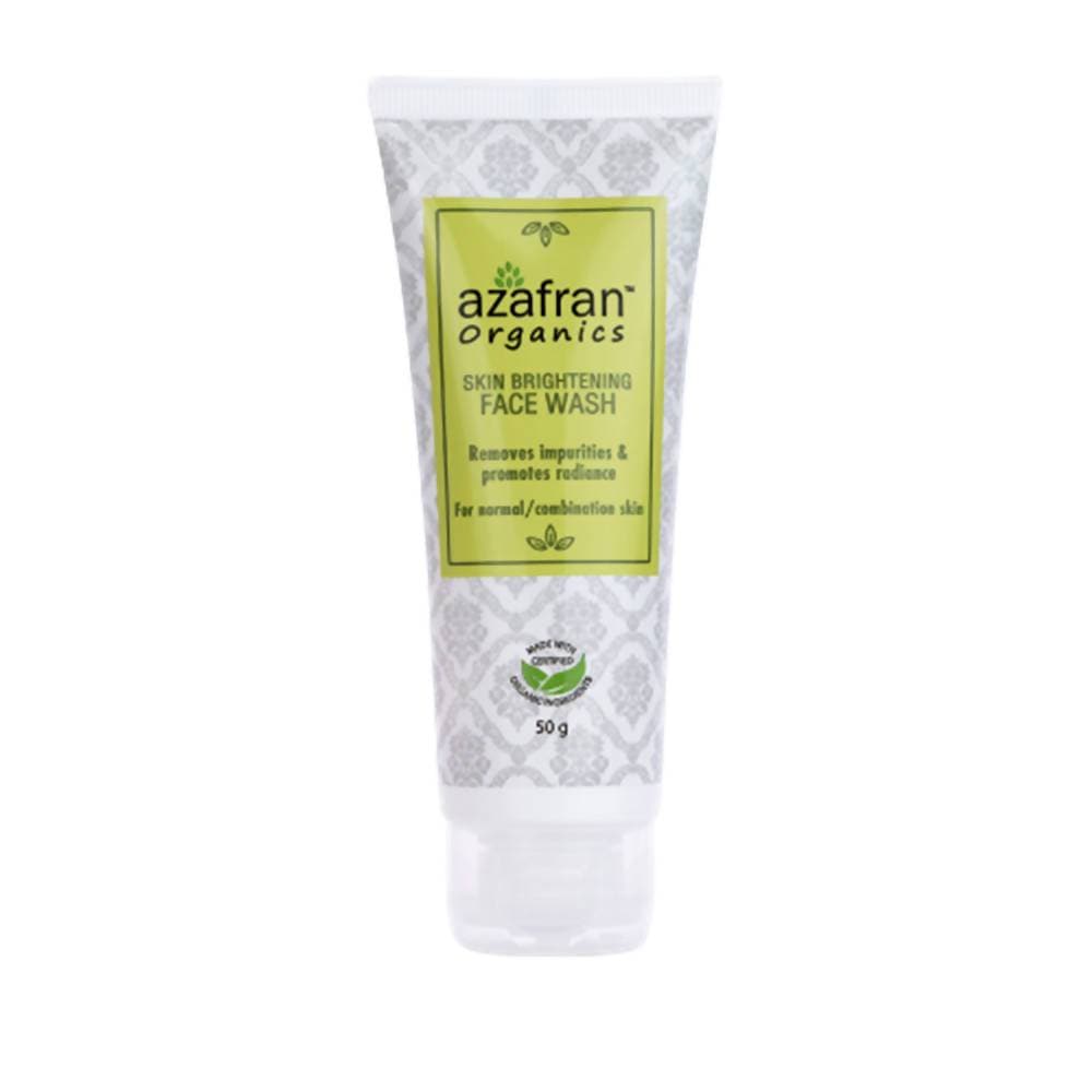 Azafran Organics Skin Brightening Face wash | Grocsy