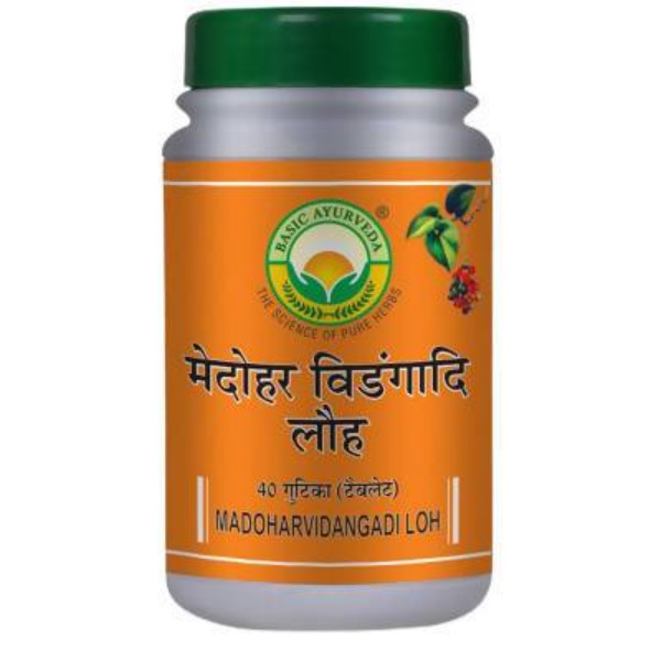 Basic Ayurveda Madoharvidangadi Loh Tablet | Grocsy