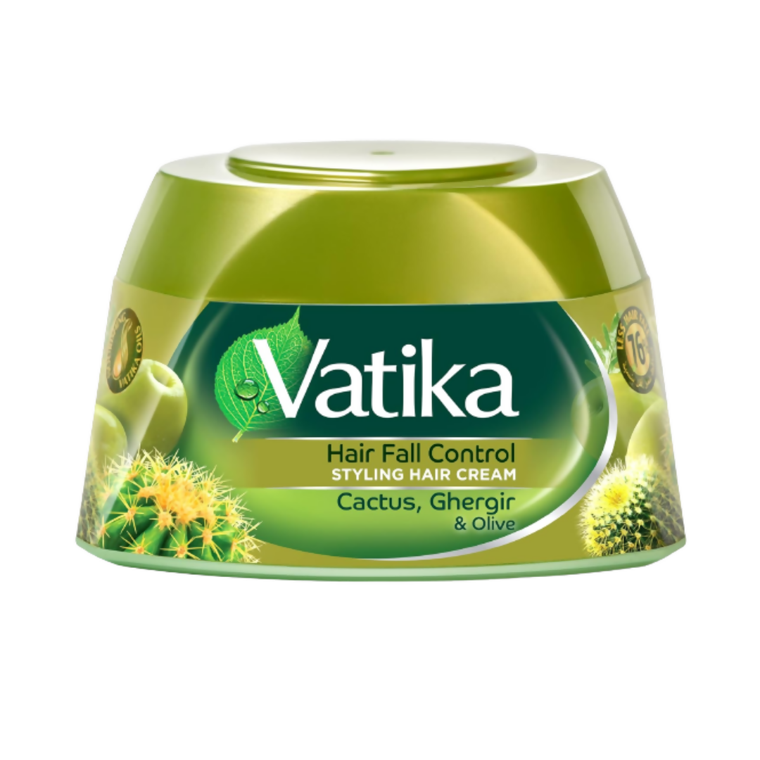 Dabur Vatika Naturals Hair Fall Control Styling Hair Cream | Grocsy
