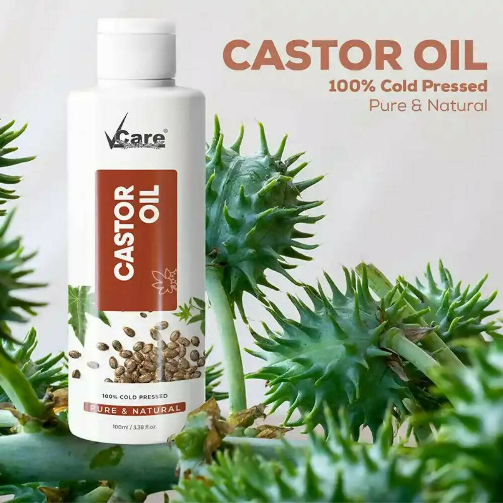VCare Castor Oil For Hair | Grocsy