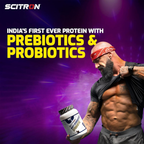 Scitron Whey Hydrolyzed Synbiotic 100% Hydrolyzed Protein Powder Chocolate Flavor | Grocsy
