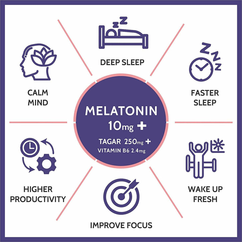 Carbamide Forte Melatonin with Tagar Tablets | Grocsy