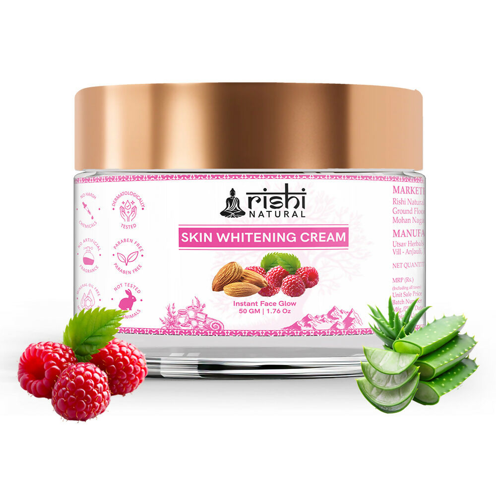 Rishi Natural Skin Whitening Cream | Grocsy