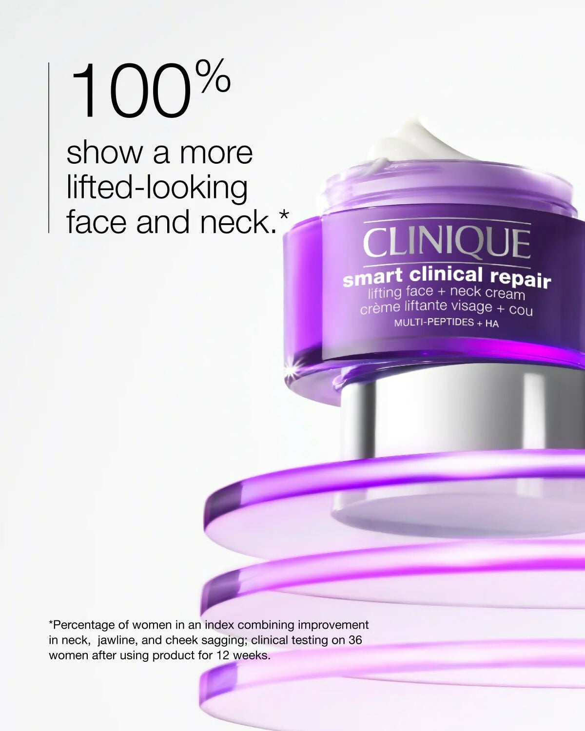 Clinique Smart Clinical Repair Lifting Face & Neck Cream | Grocsy