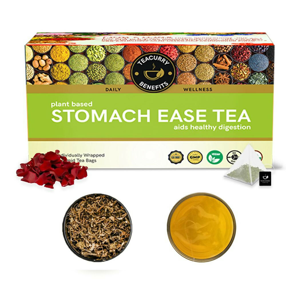 Teacurry Digestion Tea - Stomach Ease Tea | Grocsy