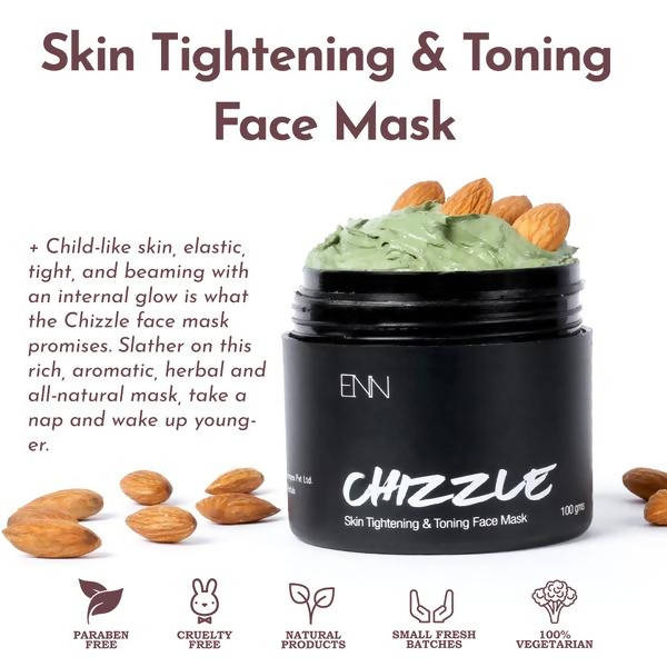 Enn Chizzle Face Mask Skin Tightening & Toning Face Mask | Grocsy