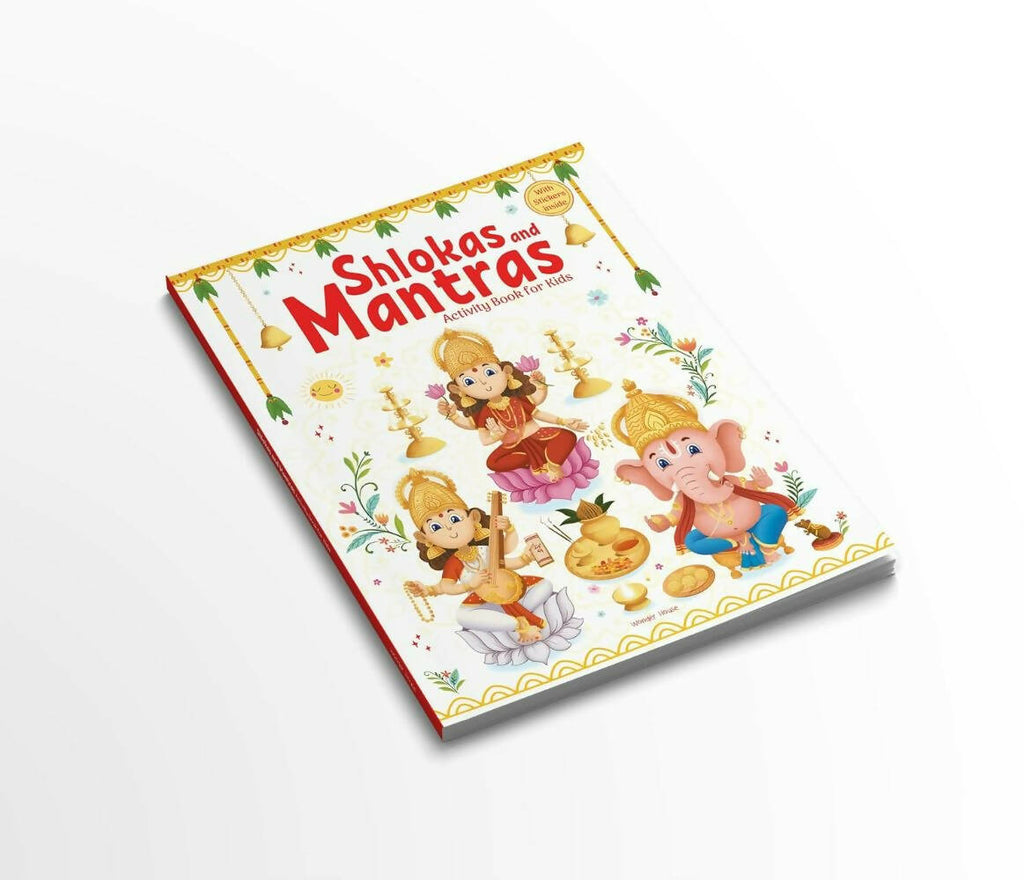 Shlokas And Mantras - Activity Book For Kids | Grocsy