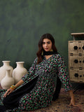 Sangria Printed V- Neck Antalkali, Dupatta & Dupatta Set | Grocsy