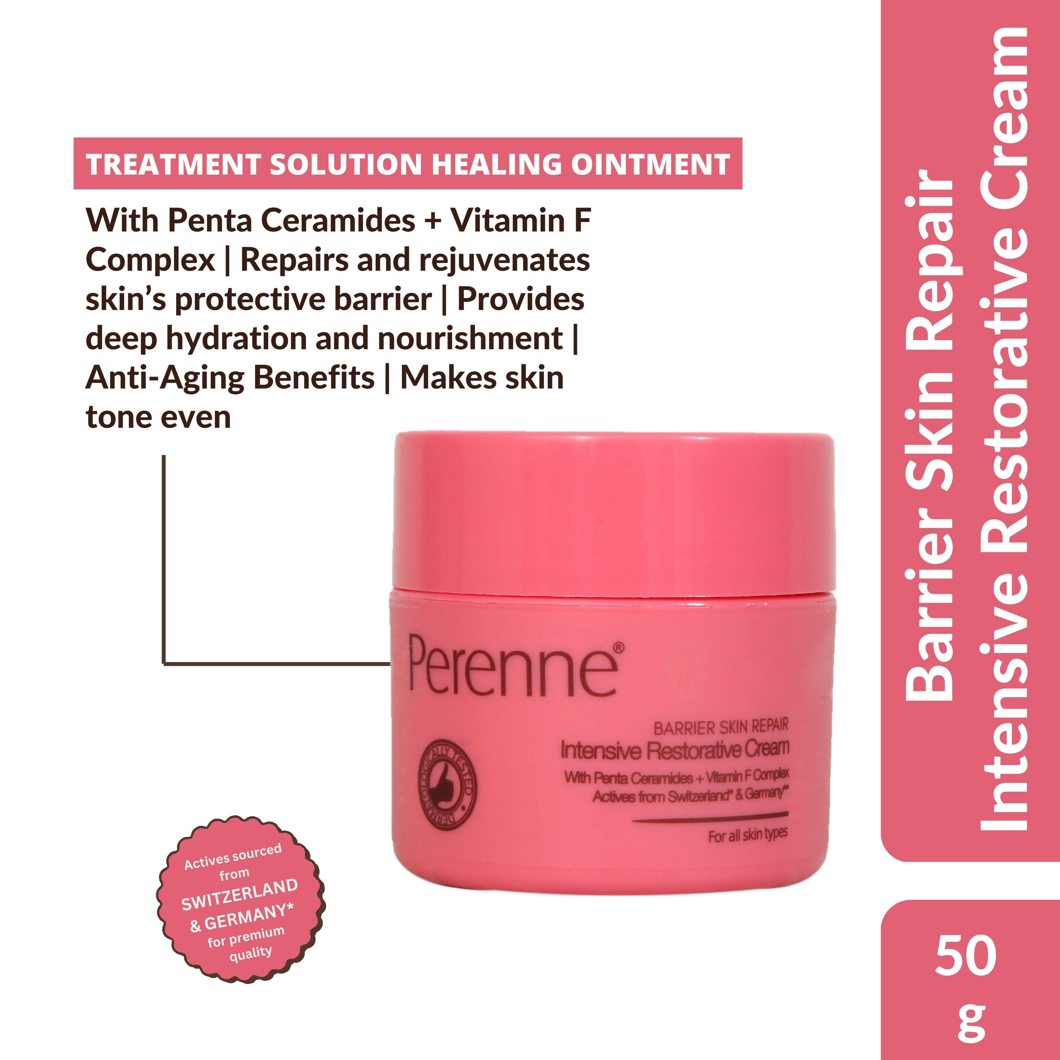 Perenne Barrier Skin Repair Intensive Restorative Cream | Grocsy