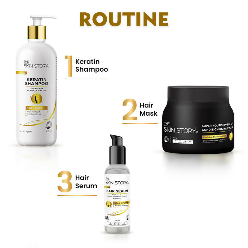 The Skin Story Sulphate Free Keratin Protein Hair Mask | Grocsy