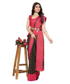 Vamika Green Chiffon Brasso Bollywood Style Woven Saree (ALIZA GREEN) | Grocsy