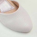 Tiny Bugs Girls Party Wear Ballerinas Heels - Purple | Grocsy