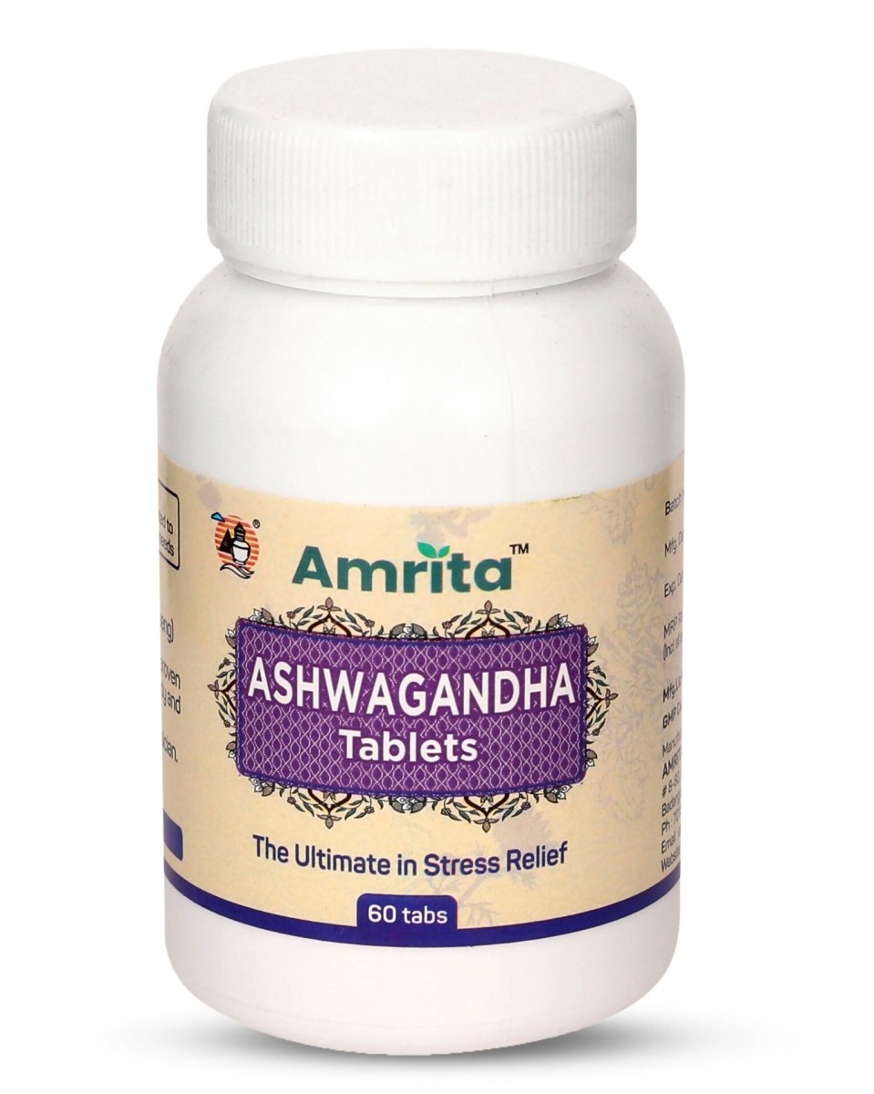 Amrita Ashwagandha Tablets | Grocsy