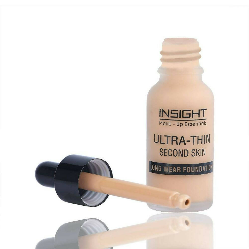 Insight Cosmetics Ultra-Thin Second Skin Long Wear Liquid, Creamnatural Foundation - Golden Honey | Grocsy