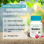 myUpchar Ayurveda Biotin+ Tablets | Grocsy