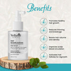 Vellasio Hair Growth Serum Actives - 3% Redensyl, 4% Anagain, 3% Procaoil, 2% Baicapil | Grocsy