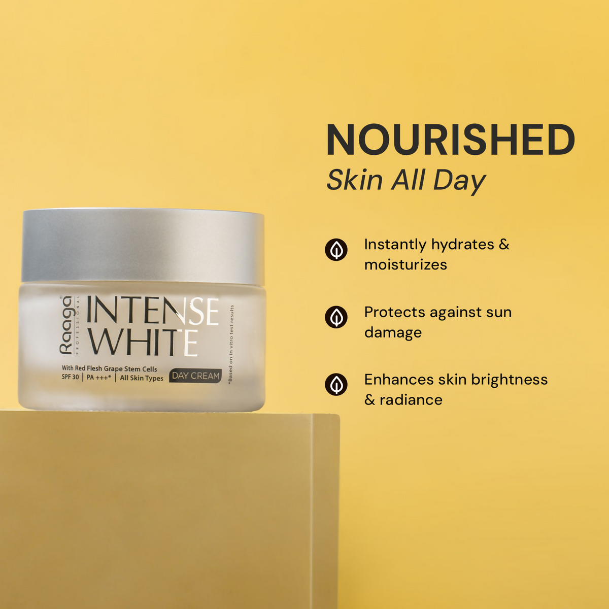 Raaga Professional Intense White Day Cream SPF 30 | Grocsy