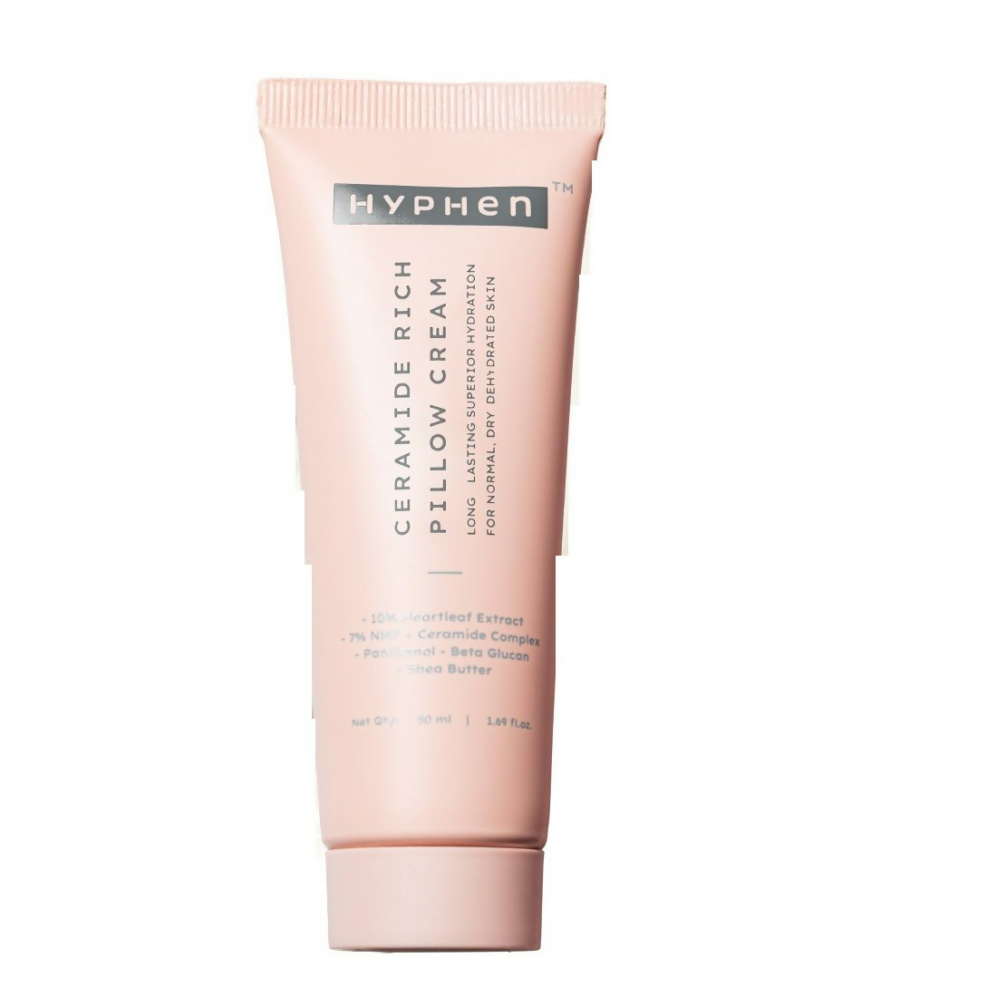Hyphen By Kriti Sanon 10% Heartleaf & 7% Ceramides-Nmf Face Cream Moisturizer Rich Pillow Cream | Grocsy