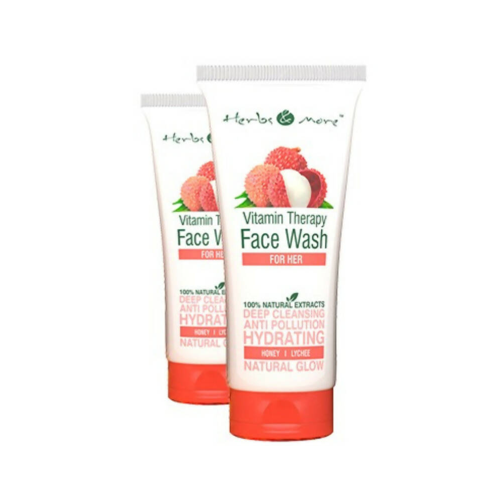 Herbs & More Vitamin Therapy Face Wash for Her | Grocsy