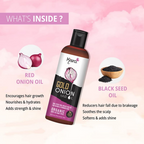 Kisra Gold Organic Onion Hair Oil | Grocsy
