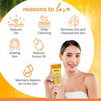 Globus Naturals De Tan Face Wash, Suitable For All Skin Types | Grocsy