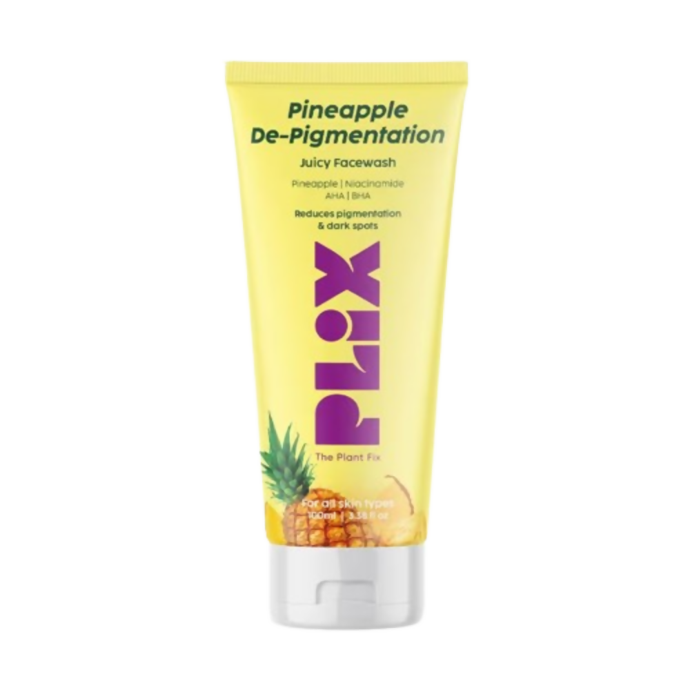 PLIX The Plant Fix 5% Pineapple Foaming Facewash | Grocsy