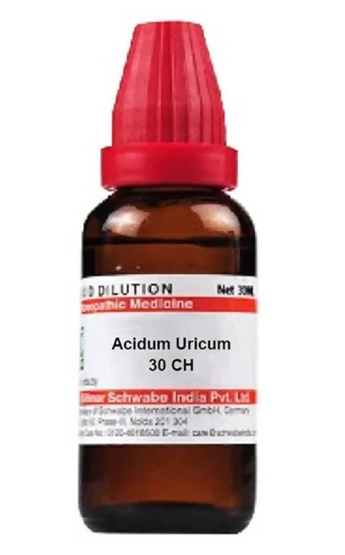 Dr. Willmar Schwabe India Acidum Uricum Dilution | Grocsy
