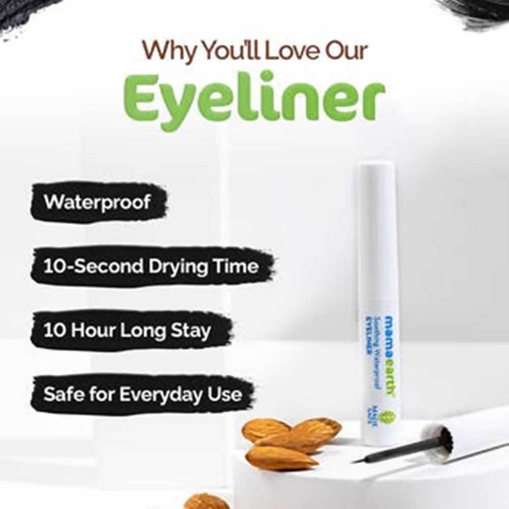 Mamaearth Soothing Waterproof Eyeliner | Grocsy