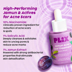 PLIX The Plant Fix 10% Niacinamide Face Serum For Acne Marks, Blemishes, Oil Control | Grocsy