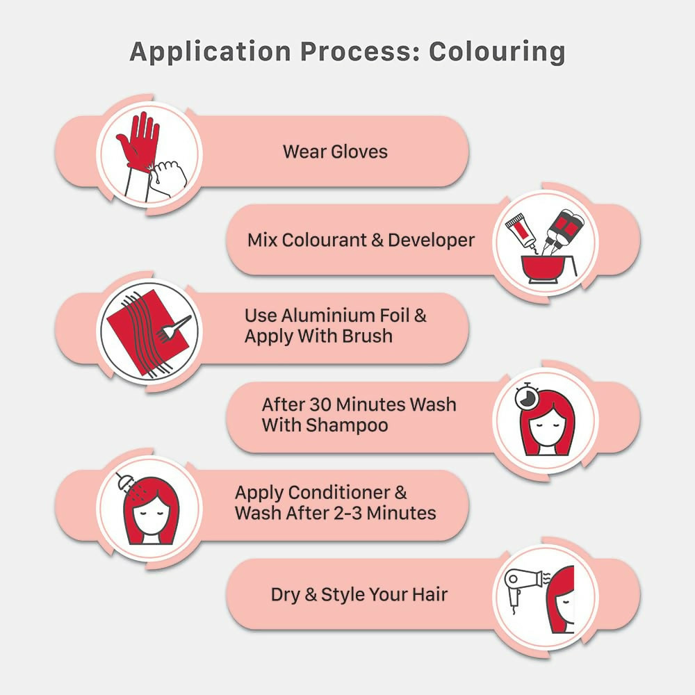 Streax Hair Color Highlighting Kit - Vibrant Blonde | Grocsy