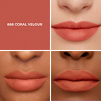 Laura Mercier Caviar Smoothing Matte Lipstick - 888 Coral Velour | Grocsy