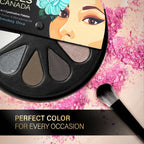 Faces Canada 6 In 1 Eyeshadow Palette - Smokey Diva | Grocsy